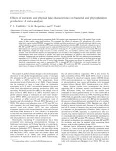 Limnol. Oceanogr., 56(5), 2011, 1703–[removed], by the American Society of Limnology and Oceanography, Inc. doi:[removed]lo[removed]E