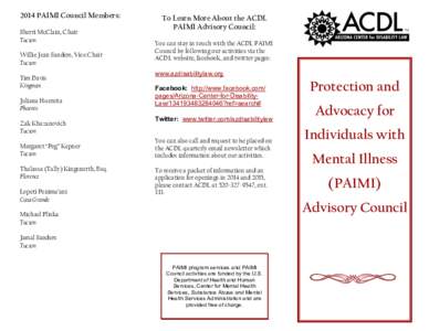 Health / Medicine / California Mental Health Services Act / Ginger Lerner-Wren / Mental health / Substance Abuse and Mental Health Services Administration / Mental disorder