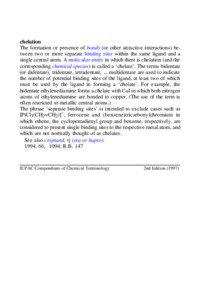 Ligand / Chelation / Cryptand / Hapticity / Ferrocene / Ethylenediamine / Macrocycle / Chemistry / Coordination chemistry / Denticity