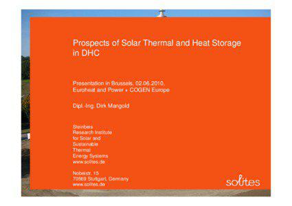 Status of Solar Thermal Seasonal Storage in Germany