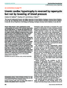 Anatomy / Cardiomyopathy / Immunosuppressants / Lactams / Sirolimus / Heart failure / Mammalian target of rapamycin / Diastolic heart failure / Tuberous sclerosis / Heart diseases / Biology / Health