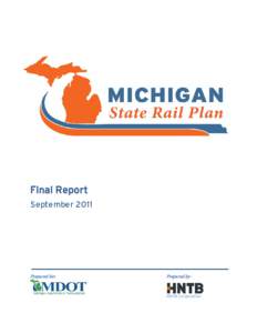 MDOT Michigan State Rail Plan FINAL