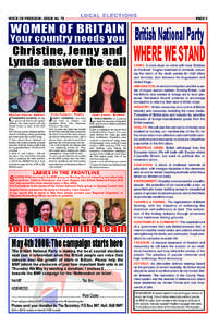 VOICE OF FREEDOM - ISSUE No. 70  LOCAL ELECTIONS