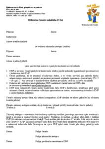 Knihovna města Plzně, příspěvková organizace IČO: se sídlem B. Smetany 13, Plzeň, zapsaná v rejstříku vedeném Krajským soudem v Plzni oddíl Pr, vložka 582 (dále jen KMP)