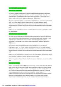 140.3 DEFINIÇÕES, (a), (32) ,(33) e (48) TEXTO ATUAL / COMO ESTÁ: (32) gerente de segurança operacional significa pessoa designada pelo gestor responsável, aceita pela ANAC, com experiência suficiente, competência