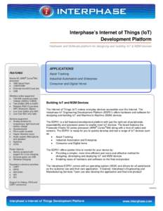 Computing / MQX / Internet of Things / Telit / Electronics manufacturing / Machine-to-Machine / Freescale Semiconductor / Joint Test Action Group / Embedded system / Technology / Electronics / Embedded operating systems