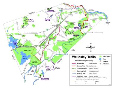 Wellesley College / Waban /  Massachusetts / Geography of Massachusetts / Massachusetts / Charles River / Newton /  Massachusetts / Wellesley /  Massachusetts