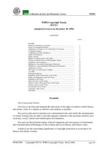 Business law / Copyright law / Monopoly / Russian law / Berne Convention for the Protection of Literary and Artistic Works / World Intellectual Property Organization Copyright Treaty / Copyright / World Intellectual Property Organization / Agreement on Trade-Related Aspects of Intellectual Property Rights / Law / International trade / Business