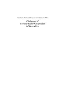 International security / National security / Peacekeeping / Security sector reform / African Union / Geneva Centre for the Democratic Control of Armed Forces / Kayode Fayemi / Governance / Good governance / International relations / Political science / Politics