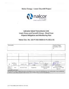 Nalcor Energy — Lower Churchill Project  111 CP, nalcor energy