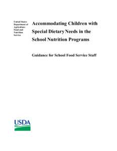 GUIDANCE FOR ACCOMMODATING CHI]LDREN