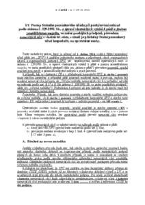 A – část 1/1 – strPostup Státního pozemkového úřadu při poskytování náhrad podle zákona č. Sb., o úpravě vlastnických vztahů k půdě a jinému zemědělskému majetk