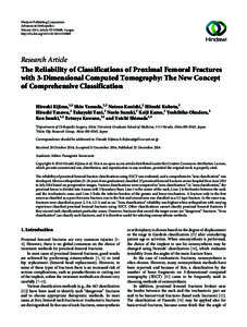 Hindawi Publishing Corporation Advances in Orthopedics Volume 2014, Article ID[removed], 5 pages http://dx.doi.org[removed][removed]Research Article