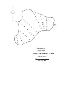 LOON POND Litchfield Twp., Kennebec County U.S.G.S. Purgatory, Maine Fishes Largemouth bass Yellow perch