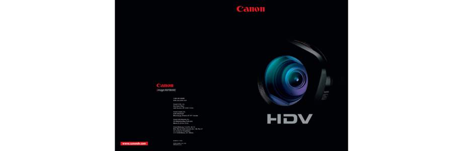 DIGIC / Firmware / DV / Technology / Zoom lens / Terminology / XH-A1s / Live-preview digital cameras / Photography / Canon
