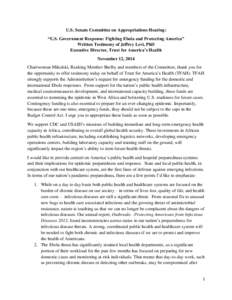 United States Public Health Service / Public health emergency / Emergency management / Pandemic and All Hazards Preparedness Act / Public Readiness and Emergency Preparedness Act / World Health Organization / Center for Public Health Preparedness / LiveProcess / Health / Public health / Centers for Disease Control and Prevention