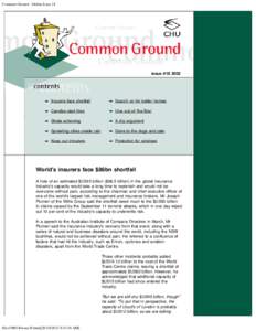 Common Ground - Online Issue 18