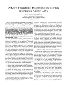 Security / Military terminology / Signals intelligence / Unmanned aerial vehicle / FIPA / Java Agent Development Framework / Agent Communications Language / Middleware / Geographic information system / Multi-agent systems / Artificial intelligence / National security