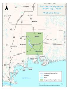 Florida state parks / Tallahassee metropolitan area / Sirenians / St. Marks River / Wakulla Springs / Wakulla River / Edward Ball Wakulla Springs State Park / San Marcos de Apalache Historic State Park / Fort Ward / Geography of Florida / Florida / Outstanding Florida Waters