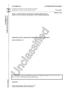 Impact assessment / Science / Philosophy of science / Technology assessment / European Union / Policy analysis / Policy / Regulatory Impact Analysis / Environmental impact assessment / Evaluation / Evaluation methods / Sociology