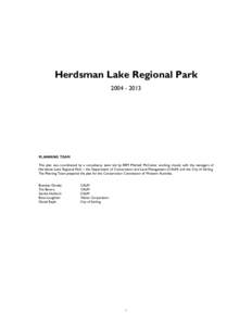 Microsoft Word - Herdsman Lake Regional Park Management Plan.doc