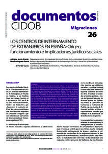 CIDOB  E-ISSN: [removed]CIDOB • Barcelona Centre for International Affairs