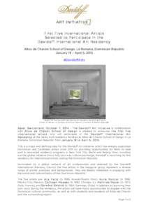 Microsoft Word - DAI-Davidoff Art Residency-Press release-final.docx