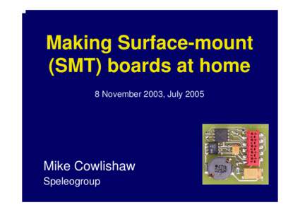 PCB / Mike Cowlishaw / Graphics software / Software / Eagle / Computing