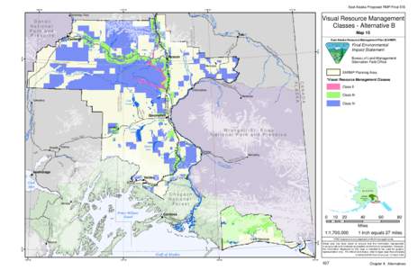 East Alaska Proposed RMP/Final EIS 150°W 147°W  144°W