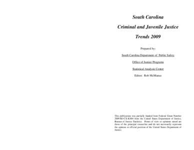 South Carolina  South Carolina Criminal and Juvenile Justice