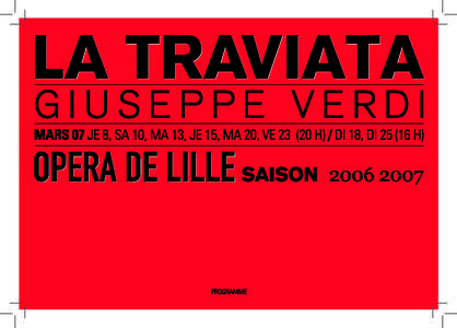 La Traviata, scène de bal de l’acte II (photo Andrea Oliva / Teatro Comunale di Bologna)  3 Lille Métropole Communauté Urbaine valorise son soutien à l’Opéra de Lille