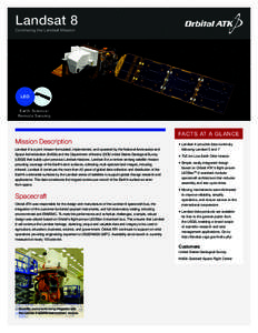 Landsat 7 / Landsat program / Landsat 5 / Operational Land Imager / Remote sensing / Goddard Space Flight Center / Landsat 2 / Landsat 3 / Spaceflight / Spacecraft / Earth