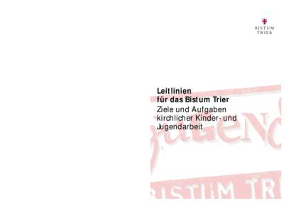 Cover:20 Uhr Seite 1  Herausgeber: Bischöfliches Generalvikariat Hauptabteilung Pastorale Dienste Hinter dem Dom 6