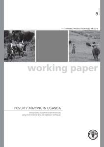 Poverty mapping in Uganda: Extrapolating household expenditure data using environmental data and regression techniques