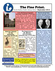 September 2012 newsletter COLOR