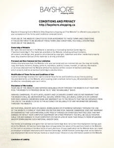 Social issues / Ivanhoe Cambridge / Internet privacy / Computing / Ivanhoe / Bayshore Shopping Centre / HTTP cookie / Ethics / Privacy / Identity management