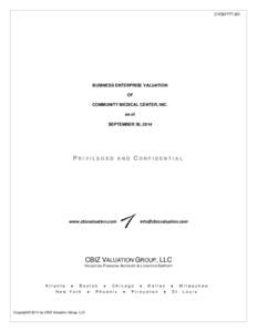 Overview.  Weiss, Yess and Co., P.C. has been engaged to prepare a valuation of the equity of Walsh & Associates, Inc. (“WAI” or “the Company”), as of March 31, 1996 on a minority interest basis.  Our valuati