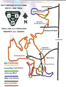 MATTHIESSEN STATE PARK MULTI - USE TRAIL