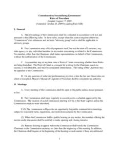 Standing Rules of the United States Senate / Subsidiary motion / Reconsideration of a motion / Dilatory motions and tactics / Main motion / Quorum / Table / Adjournment / Division of a question / Parliamentary procedure / Motions / Privileged motions