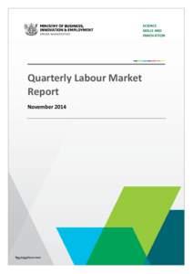 Quarterly Labour Market Report November 2014