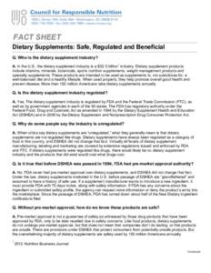 Microsoft Word - DSSafeRegulatedBeneficial_rev0613.doc