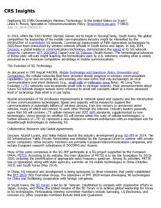 Software-defined radio / 5G / Technology forecasting / 4G / 3GPP Long Term Evolution / Ericsson / Spectrum management / Huawei / NTT DoCoMo / Technology / Electronic engineering / Wireless networking