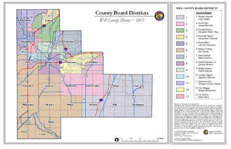 WILL COUNTY BOARD DISTRICTS[removed]Wheatland