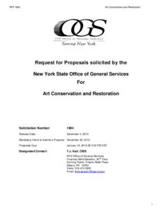 Auctioneering / Outsourcing / Request for proposal / Empire State Plaza / Proposal / Erastus Corning Tower / Business / Sales / Procurement