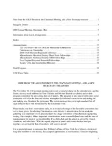 Philosophy of law / Education in the United States / Academia / William P. Alford / Barry Sullivan / Law / Lawrence M. Friedman / Interdisciplinary fields