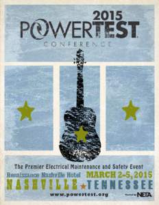 Renaissance Nashville Hotel  March 2–5, 2015 www.power test.org