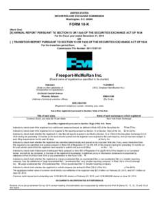 Chemical elements / Dietary minerals / Transition metals / Freeport-McMoRan / Western New Guinea / Copper extraction techniques / Copper / Rio Tinto Group / Molybdenum / Mining / Chemistry / Matter