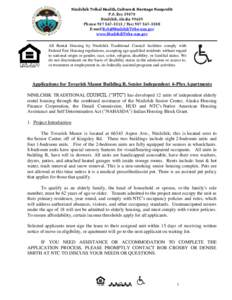 Ninilchik /  Alaska / HOME Investment Partnerships Program / United States Department of Housing and Urban Development / Native American Housing Assistance and Self-Determination Act / Section 8 / My Home Purchase Plan / Affordable housing / Housing / Poverty