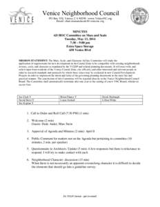Venice Neighborhood Council neighborhood*council PO Box 550, Venice, CAwww.VeniceNC.org Email: 