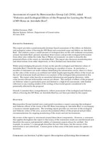 Islands / Coastal geography / Physical oceanography / Astrolabe Reef / Motiti Island / Australian National Heritage List / Reef / Coral reef fish / Fisheries management / Physical geography / Coral reefs / Fisheries science